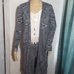 Grey Space Dye Pattern Rayon Super Soft Duster